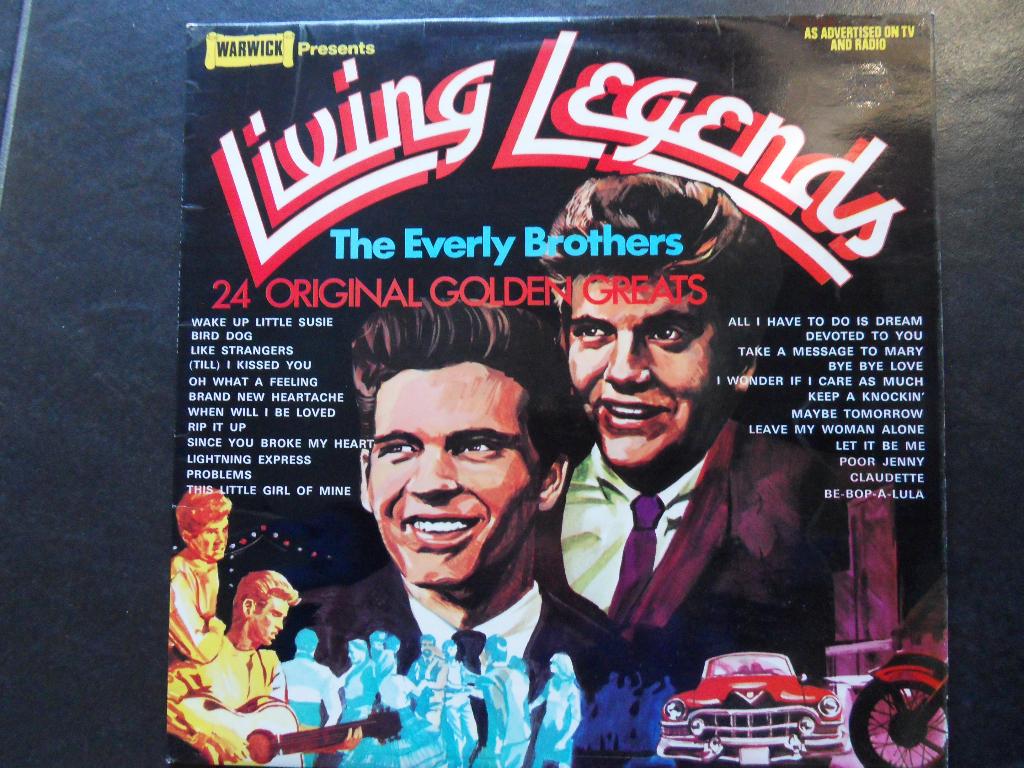 The Everly Brothers - Living Legends (LP), Ophalen of Verzenden, Gebruikt, 12 inch