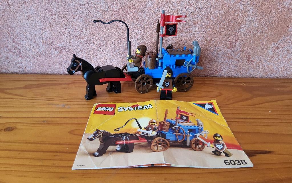 Lego castle: Wolfpack renegades 6038 (advertentie lezen)., Ophalen of Verzenden, Zo goed als nieuw, Complete set, Lego