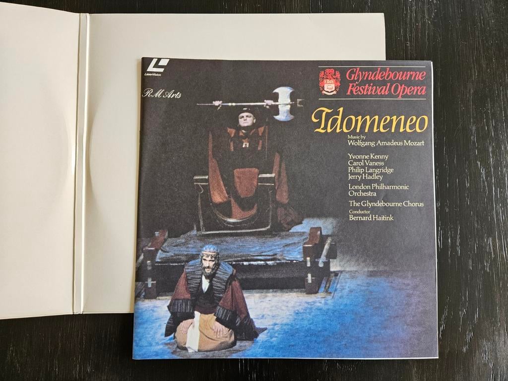 Mozart Idomeneo – LaserDisc Sample Copy, Ophalen of Verzenden, Gebruikt, Overige formaten