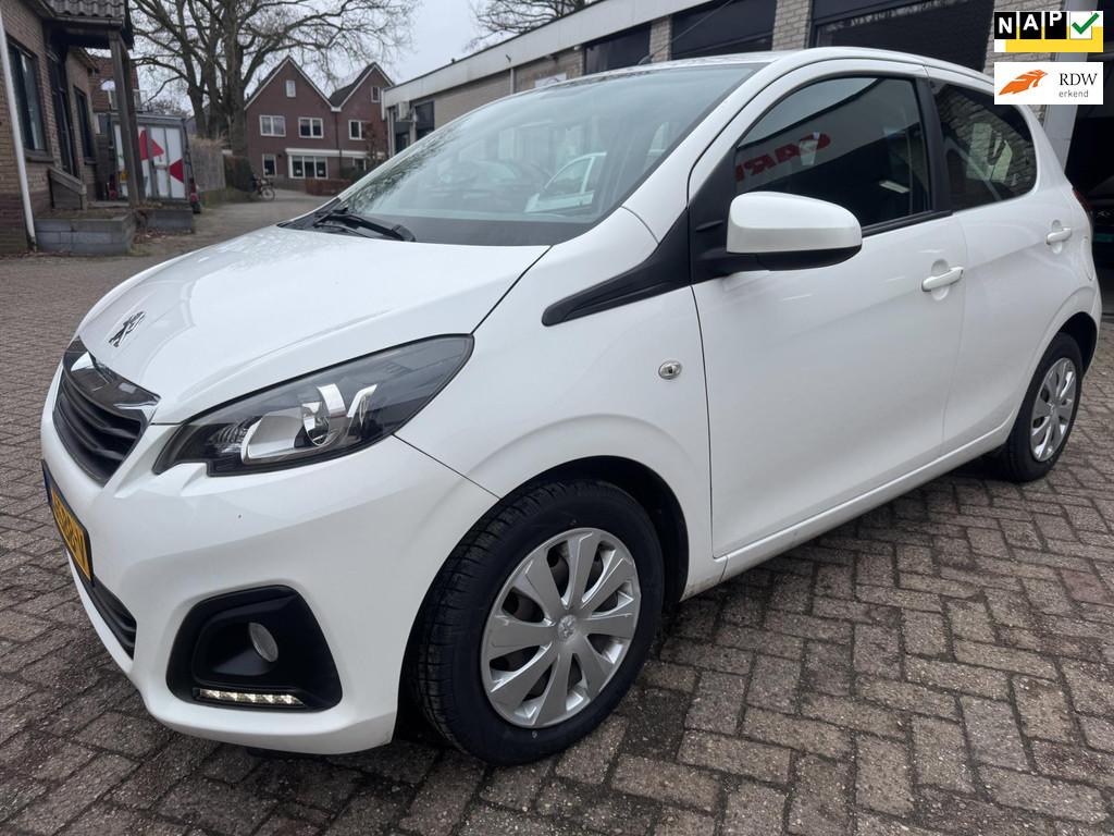 Peugeot 108 1.0 e-VTi Active AIRCO ORG 131697 KM NAP O.H BOE, Voorwielaandrijving, Gebruikt, Euro 6, Wit