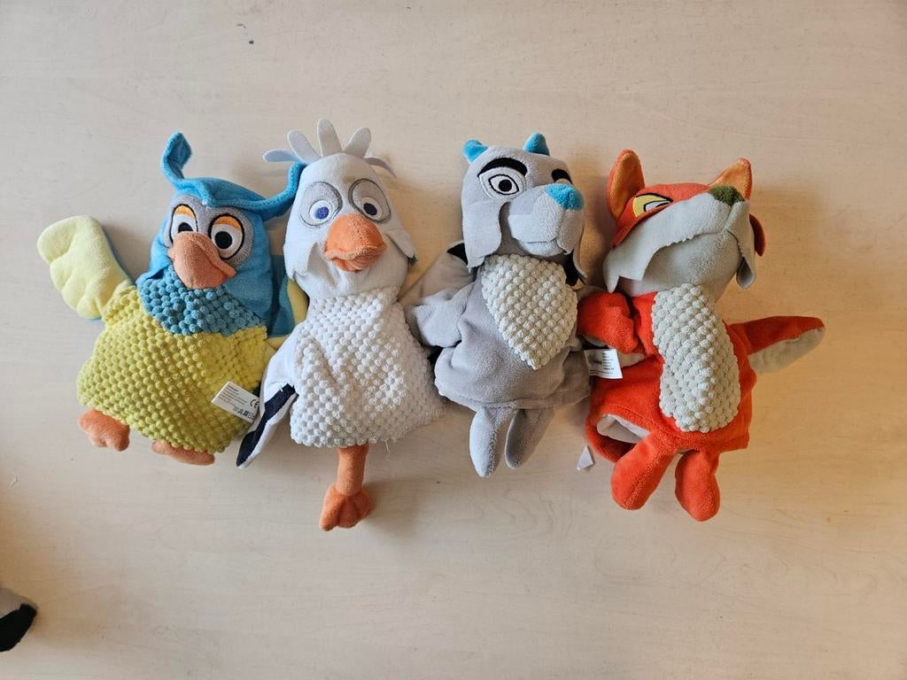 Handpoppen meneer de uil, Ophalen of Verzenden, Overige typen