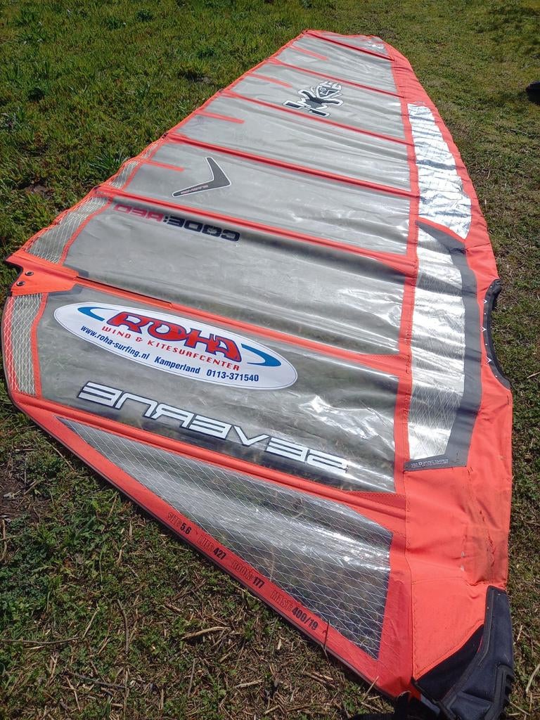 Severne code red 5,6 m2, Ophalen of Verzenden, Zeil, 5 tot 7 m², Gebruikt