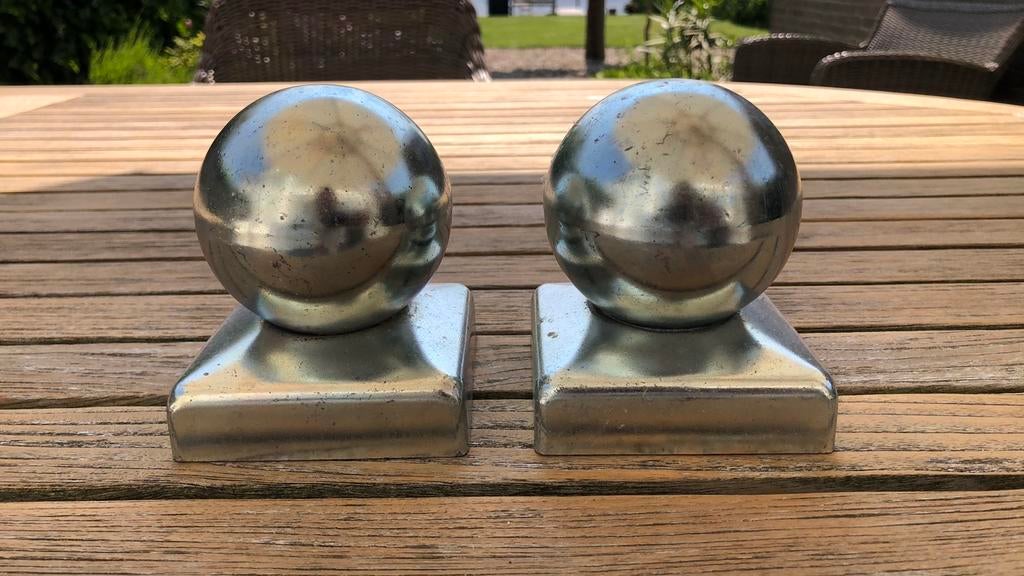 Diverse paalkappen, Tuin en Terras, Tuinhekken en Hekwerk, Ophalen of Verzenden, Zo goed als nieuw, IJzer