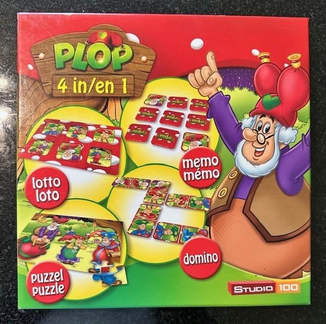 Kabouter Plop 4 in 1, van Studio 100 zgan ( (Sp279), Ophalen of Verzenden, Zo goed als nieuw, Studio 100