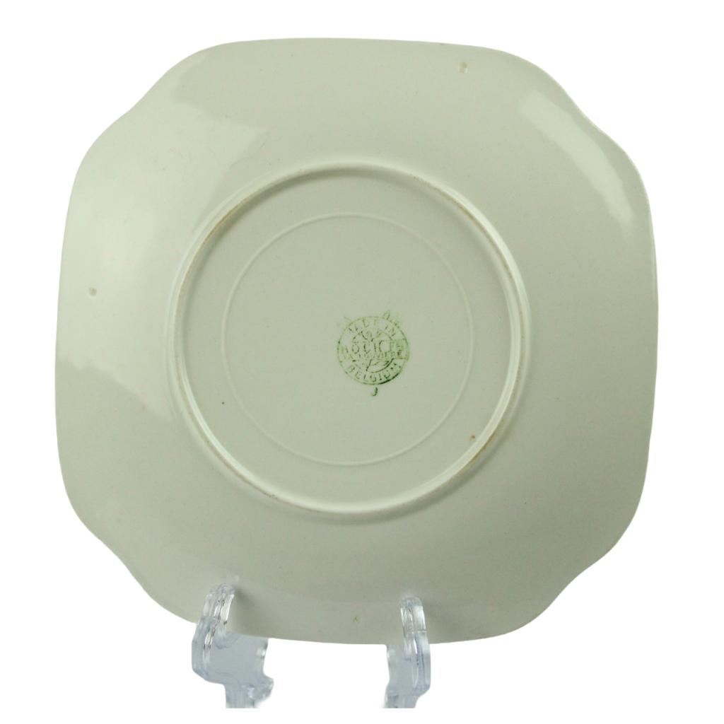 Set Boch Frères Keramis borden – 4 stuks – ca. 1900–1930, Antiek en Kunst, Ophalen of Verzenden