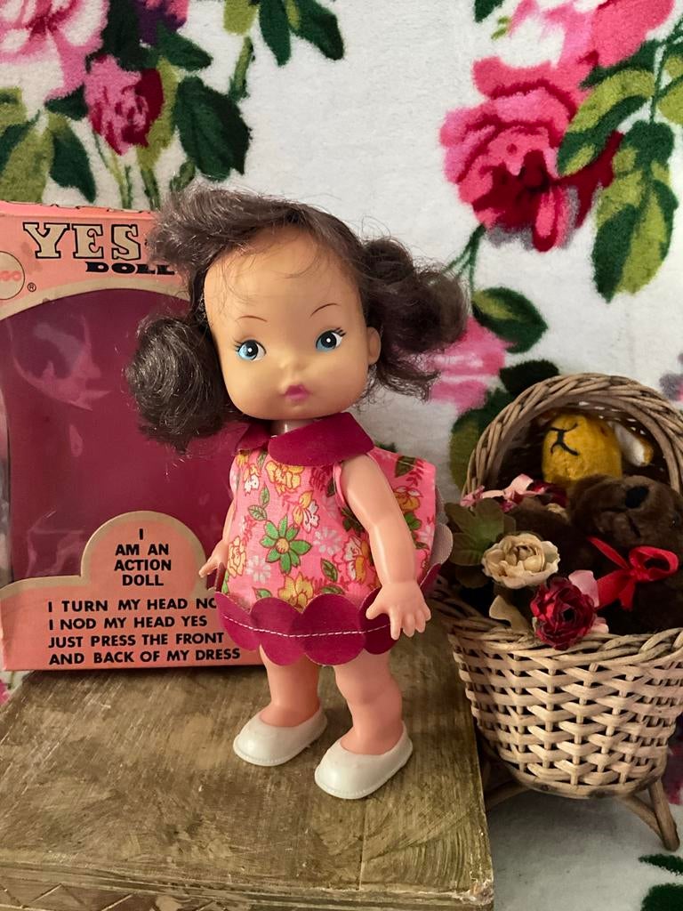 Antieke Mego Yes/No Pop - Perfecte Staat met Doos, Ophalen of Verzenden