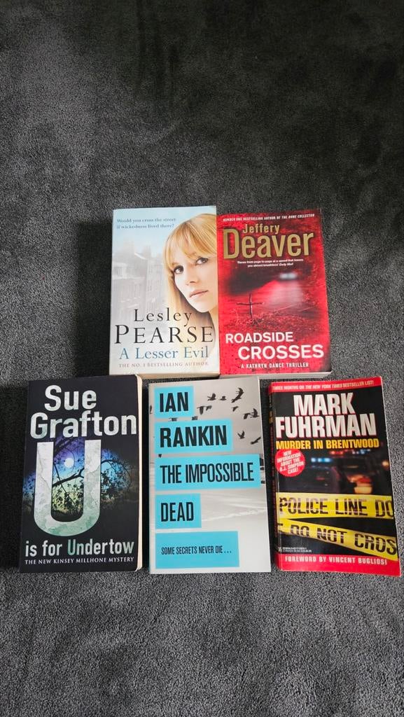 5 engelse boeken, Ophalen of Verzenden