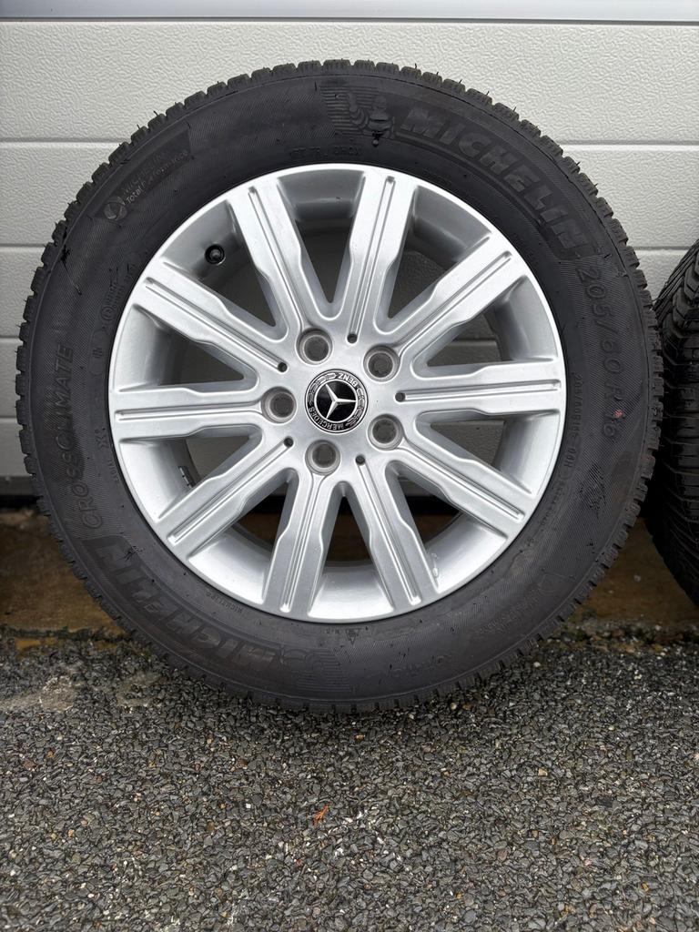 Mercedes Citan 16 inch lichtmetalen velgen met banden. NIEUW, Auto-onderdelen, Banden en Velgen, Bestelwagen, 16 inch, Banden en Velgen