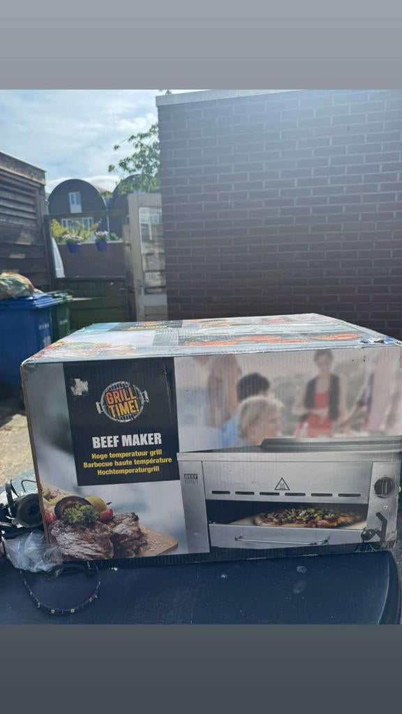 Grill Time Beef Maker - Nieuw in doos, Ophalen of Verzenden, Nieuw, Grill Time