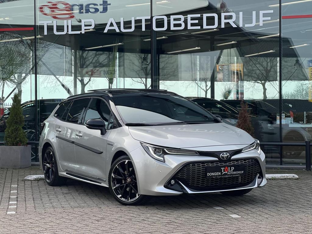 Toyota Corolla Touring Sports 2.0 Hybrid GR-Sport Plus Mooi!, Auto's, Toyota, 1345 kg, Gebruikt, Zwart, 4 cilinders