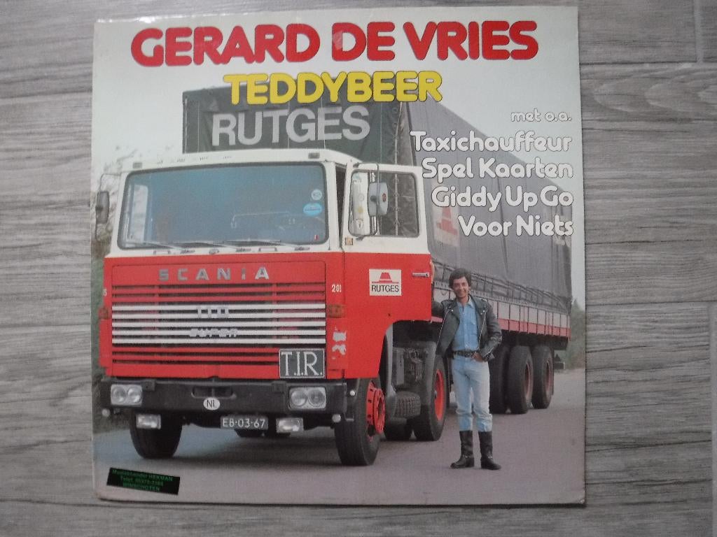 Gerard  De  Vries, Ophalen of Verzenden, Zo goed als nieuw, 12 inch, Levenslied of Smartlap