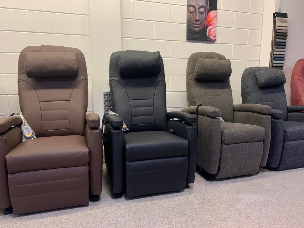 Staopstoel relaxfauteuil Fitform met slaap en kantel functie, Ophalen of Verzenden, Zo goed als nieuw