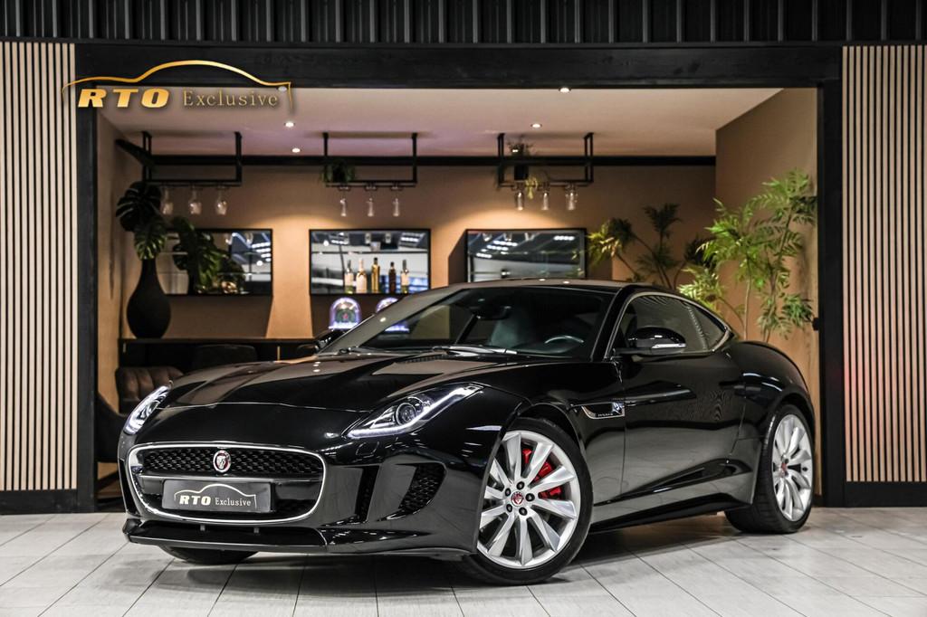 Jaguar F-type 3.0 V6 Coupé|Pano|Memory|stoelverw.|sportuitl, Auto's, Automaat, Achterwielaandrijving, 2995 cc, Met garantie (alle)