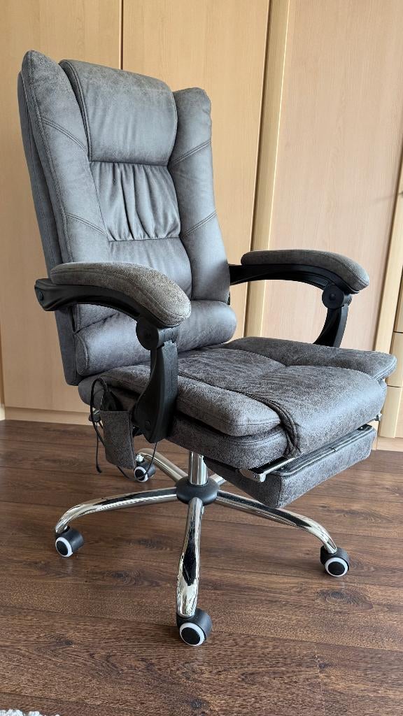 Vinsetto Bureastoel, Huis en Inrichting, Bureaustoelen, Ophalen, Zo goed als nieuw, Grijs, Bureaustoel