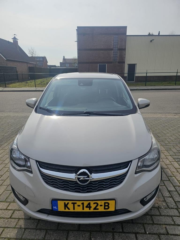 Opel Karl 1.0 Ecoflex 55KW 2016 Grijs Nap, Voorwielaandrijving, 74 pk, Zwart, Bruin