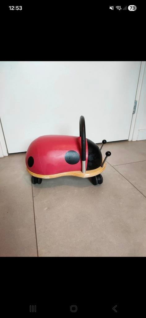 Wheelybug lieveheersbeestje loopwagen, Ophalen of Verzenden