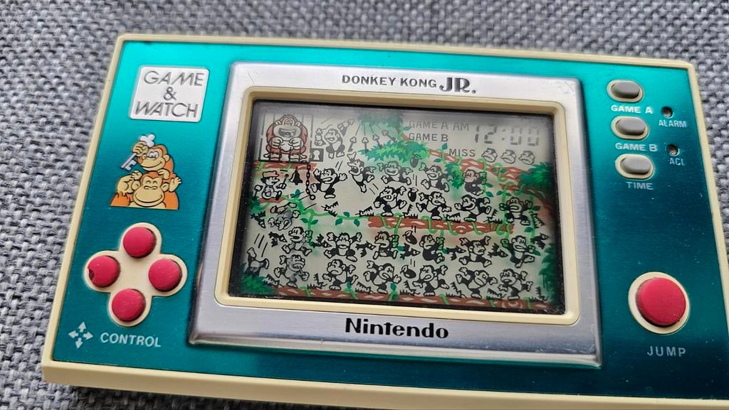 Nintendo game and watch Donkey Kong Jr 90 euro, 1 speler, Zo goed als nieuw, Vanaf 3 jaar, Ophalen