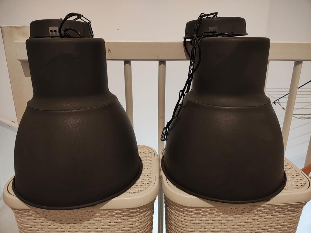 Hektar lampen, Ophalen, Zo goed als nieuw, Rond, 25 tot 50 cm