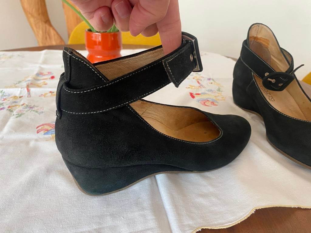 PoccoPazza 40 uitneembare zool breedte K, Kleding | Dames, Ophalen of Verzenden, Nieuw, Zwart, Sneakers of Gympen