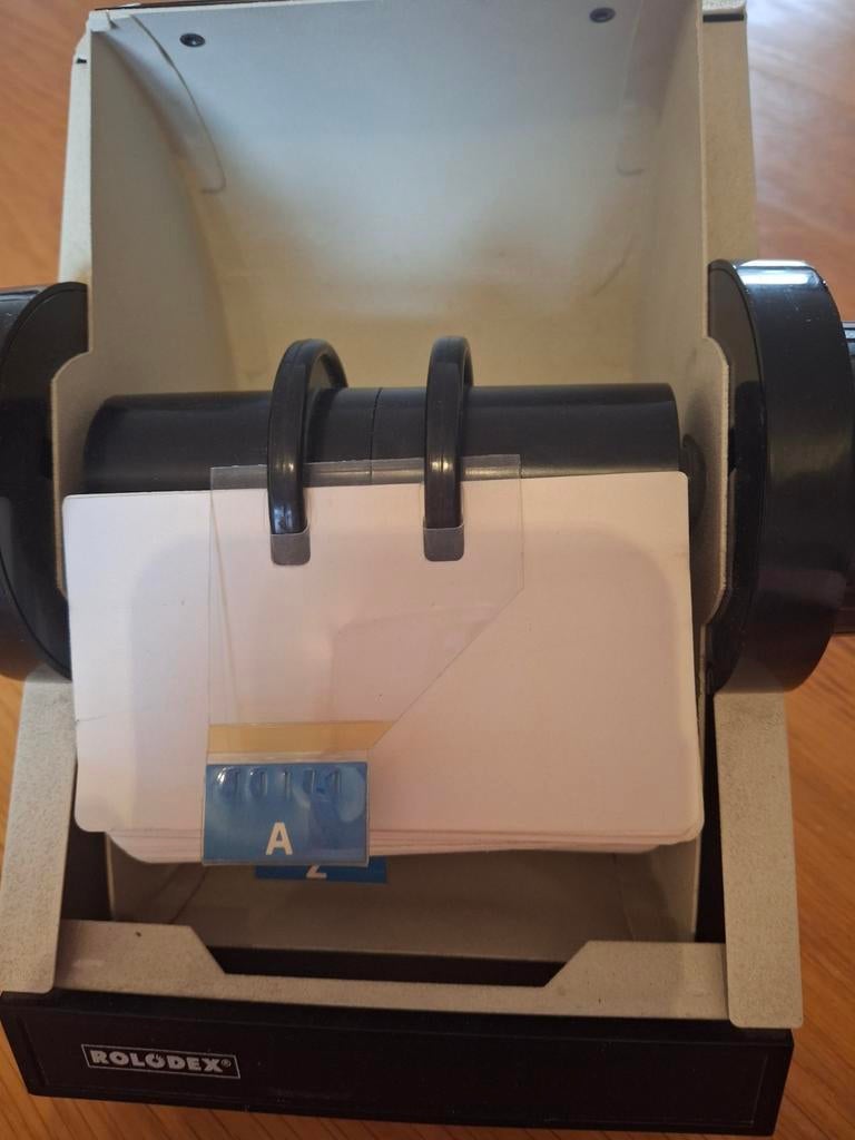 Rolodex model 2254D jaren 70, Diversen, Bureau-accessoires, Ophalen of Verzenden