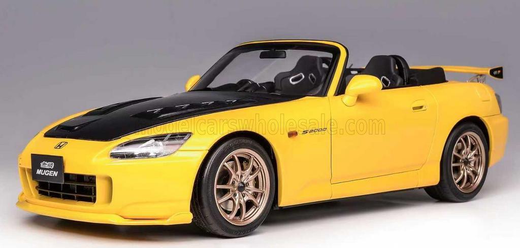 Motorhelix 1:18 Honda S2000 Hard-top Indy Yellow Pearl Carbo, Hobby en Vrije tijd, Modelauto's | 1:18, Ophalen of Verzenden, Nieuw