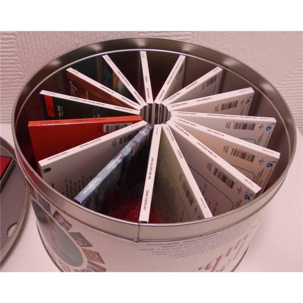 Jacques Brel L' Integrale deluxe limited 16 cd luxe box set, Cd's en Dvd's, Ophalen of Verzenden, Zo goed als nieuw