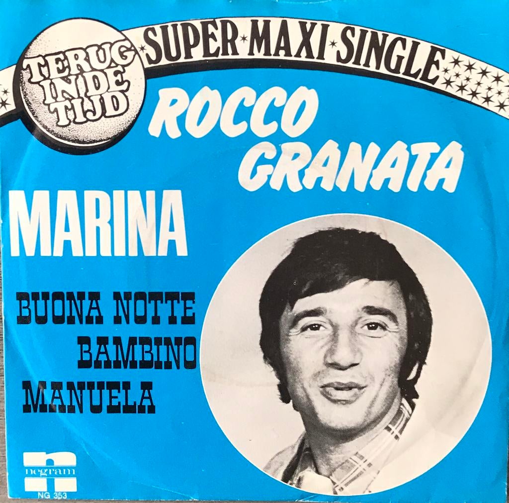 Rocco Granata -Terug in de tijd (Marina+2)NL(plaat ALS NIEUW, Verzenden, Zo goed als nieuw