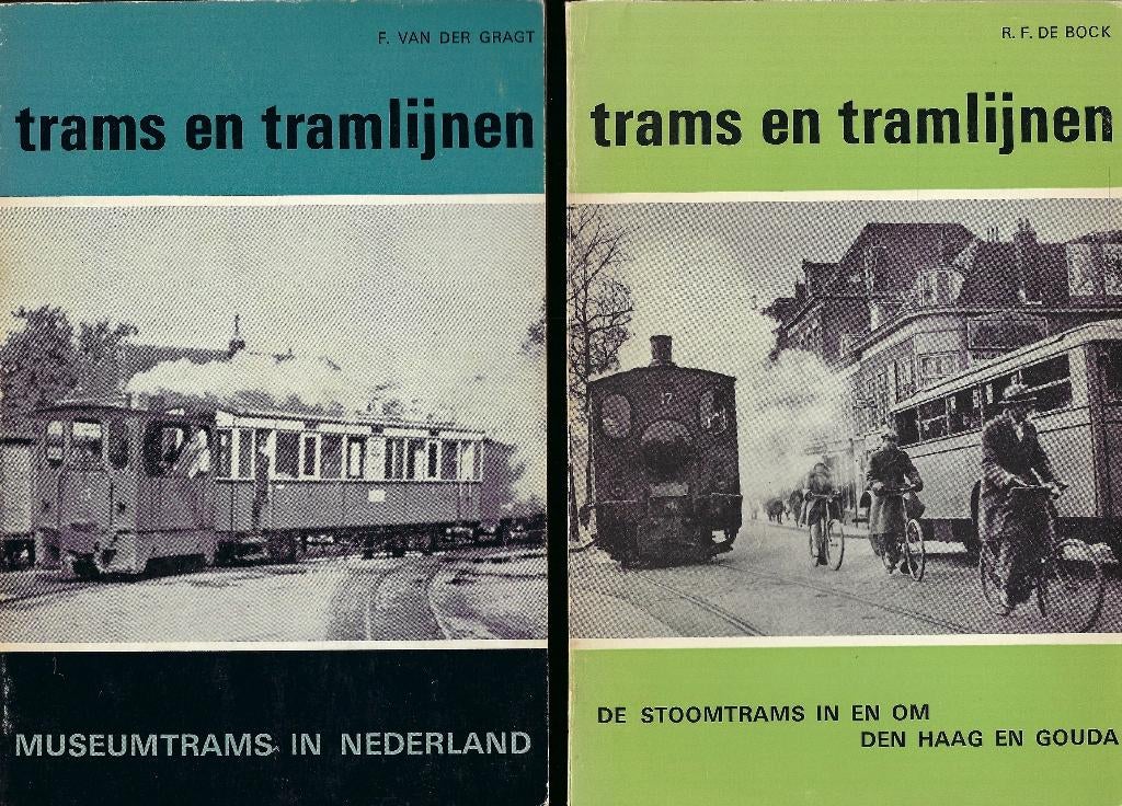 TWEE TRAM BOEKJES TRAM EN TRAMLIJNEN., Verzamelen, Ophalen of Verzenden, Zo goed als nieuw, Tram, Boek of Tijdschrift