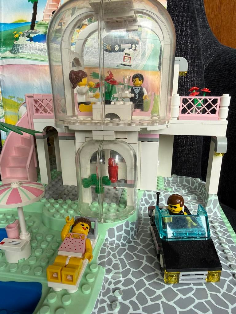 LEGO System 6416 Poolside Paradise, Ophalen of Verzenden, Zo goed als nieuw