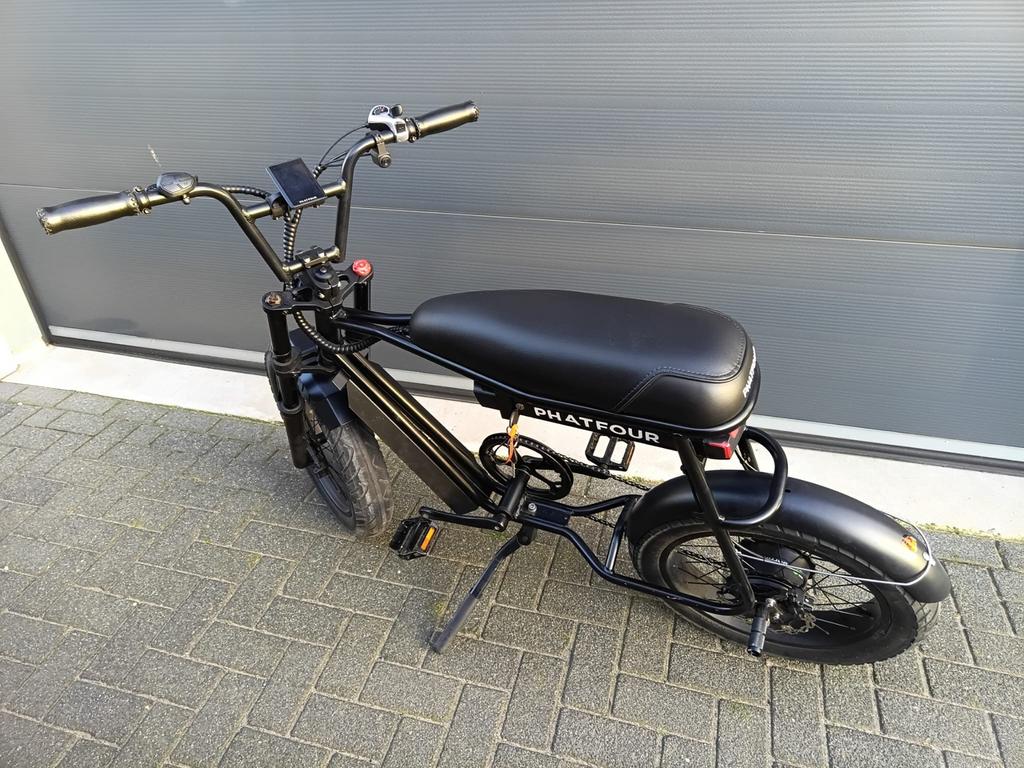 Phatfour fatbike - Stoere en comfortabele e-bike, Zo goed als nieuw, 51 tot 55 cm, 50 km per accu of meer, Ophalen