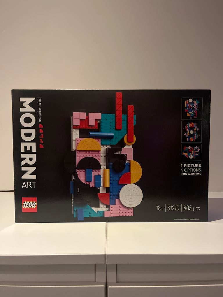 LEGO Art 31210 Moderne Kunst - Nieuw en Ongeopend, Kinderen en Baby's, Speelgoed | Duplo en Lego, Nieuw, Lego, Complete set, Inclusief doos