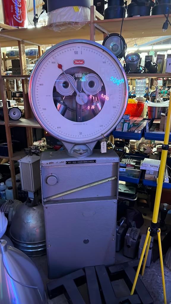 Berkel weegschaal, Ophalen, Analoog, 100 kg of meer, Overige typen