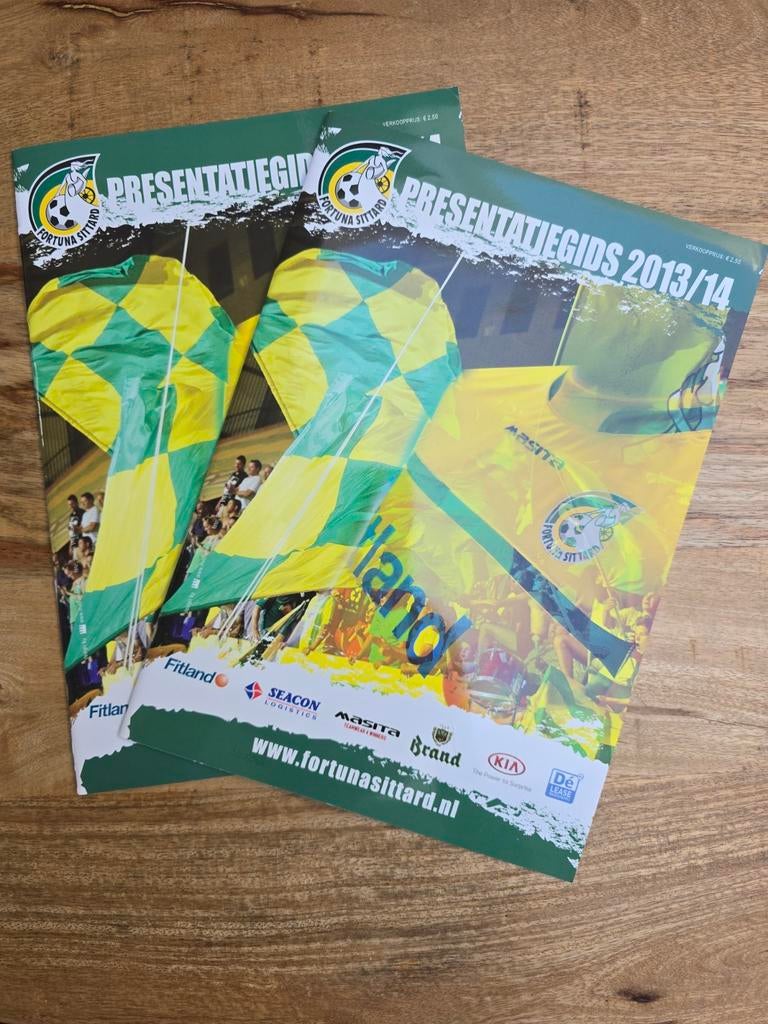 2 presentatiegidsen 2013/14 Fortuna Sittard, Ophalen of Verzenden