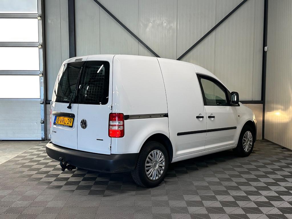 Volkswagen Caddy 2.0 Ecofuel | Airco | Trekhaak | Deurtjes, Auto's, Euro 5, 4 cilinders, Volkswagen, Wit