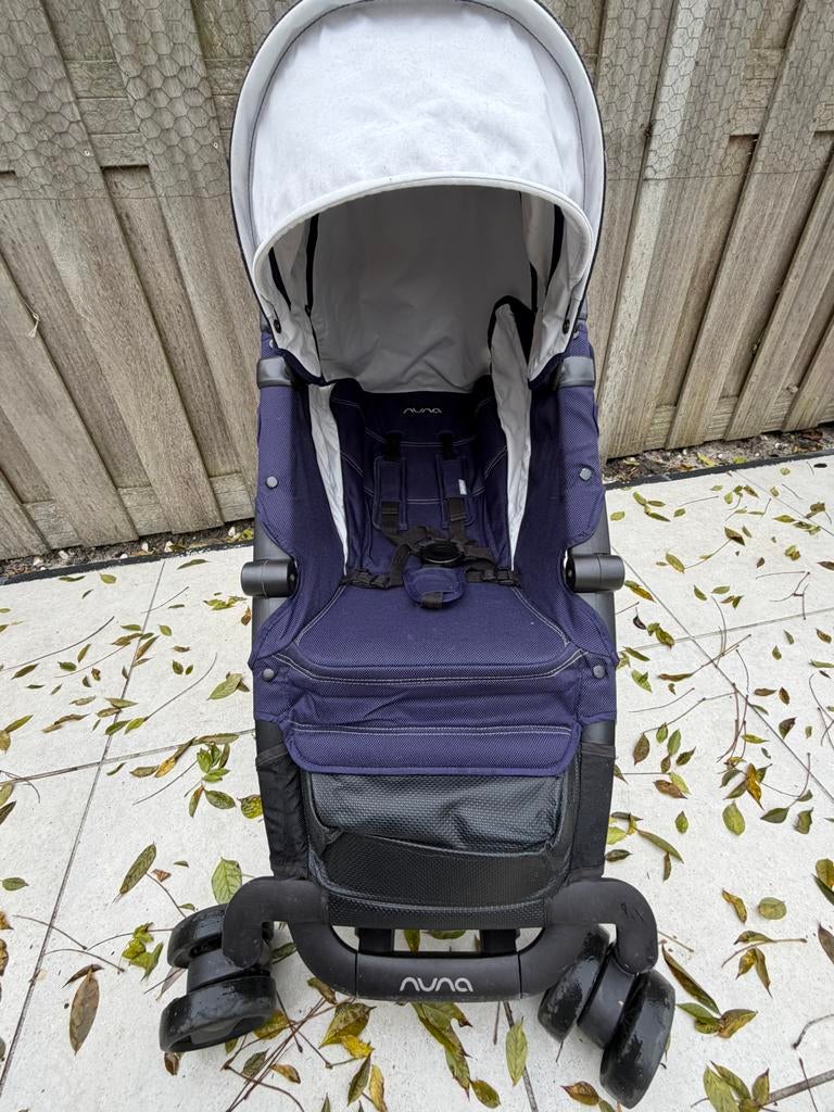 Nuna Pepp Buggy - Ideaal voor stad en reis, z.g.a.n., Kinderen en Baby's, Buggy's, Zo goed als nieuw, Overige merken, Verstelbare rugleuning