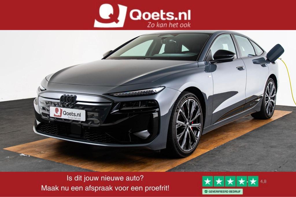Audi A6 Sportback e-tron S edition performance 100 kWh Tech, Automaat, 12 maanden, Origineel Nederlands, Parkeercamera