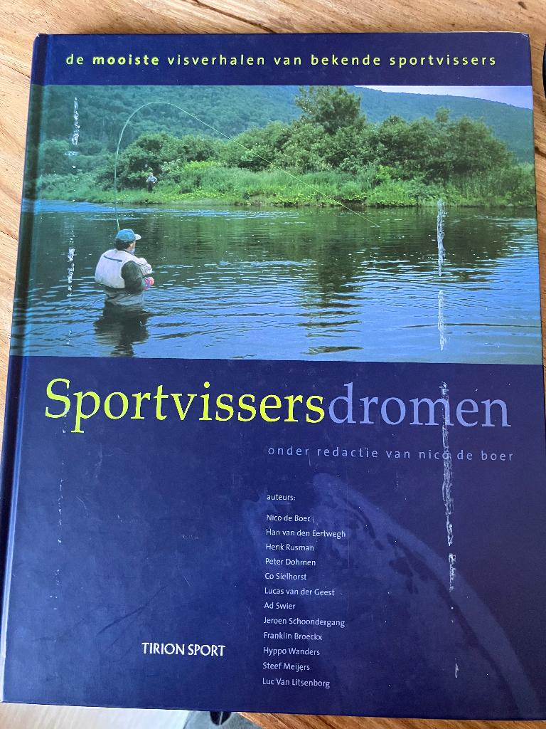 Boek Sportvissersdromen, Watersport en Boten, Ophalen of Verzenden, Zo goed als nieuw, Boek of Tijdschrift