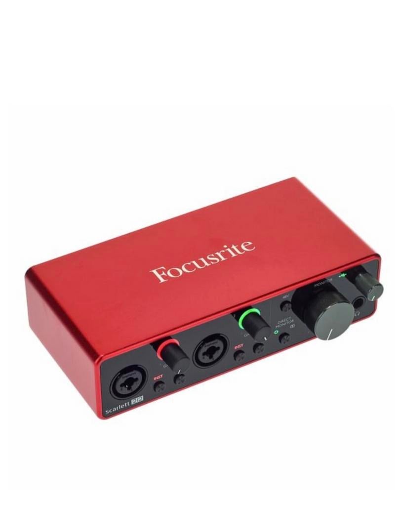 Focusrite Scarlett 2i2 3rd Gen Audio Interface + GARANTIE, Ophalen, Zo goed als nieuw