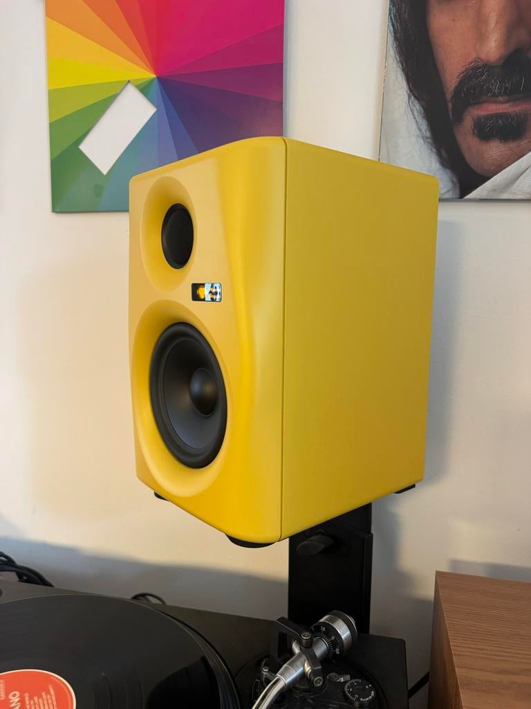 Monkey Banana Gibbon 5 Gele Studio Monitor Speaker, Audio, Tv en Foto, Luidsprekers, Overige merken, Ophalen of Verzenden, Zo goed als nieuw
