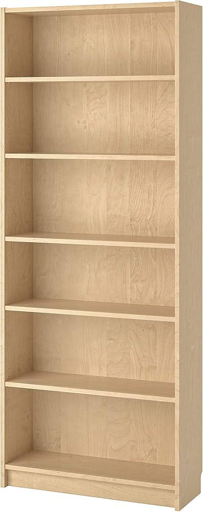Billy boekenkast berkenfineer IKEA, Ophalen, 200 cm of meer, 50 tot 100 cm, Zo goed als nieuw