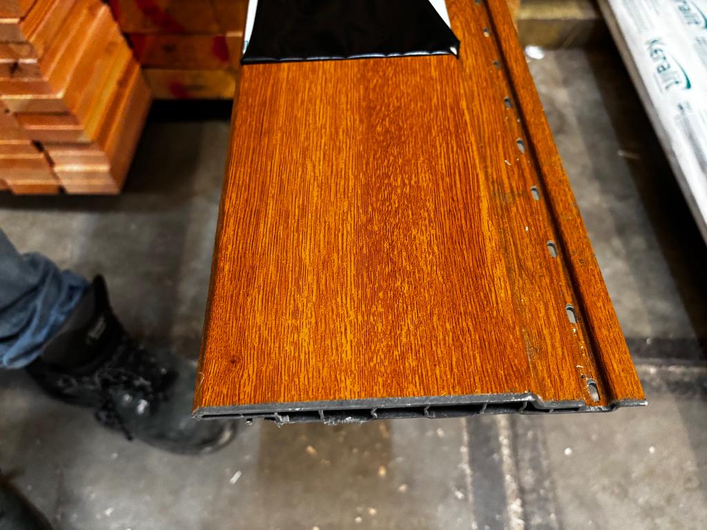 Keralit, kunstof panelen, € 60,- per lengte 6 mtr, incl BTW, Ophalen, Minder dan 25 mm, Nieuw, Plank