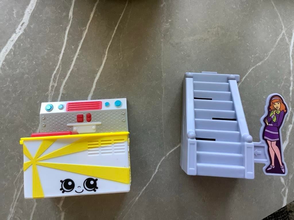 Shopkins speelset met trap en Scooby Doo figuur, Ophalen of Verzenden, Gebruikt