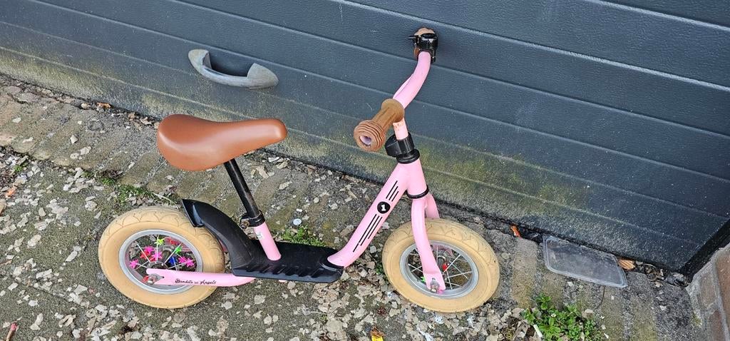 Roze loopfiets, Ophalen, Gebruikt, Minder dan 16 inch