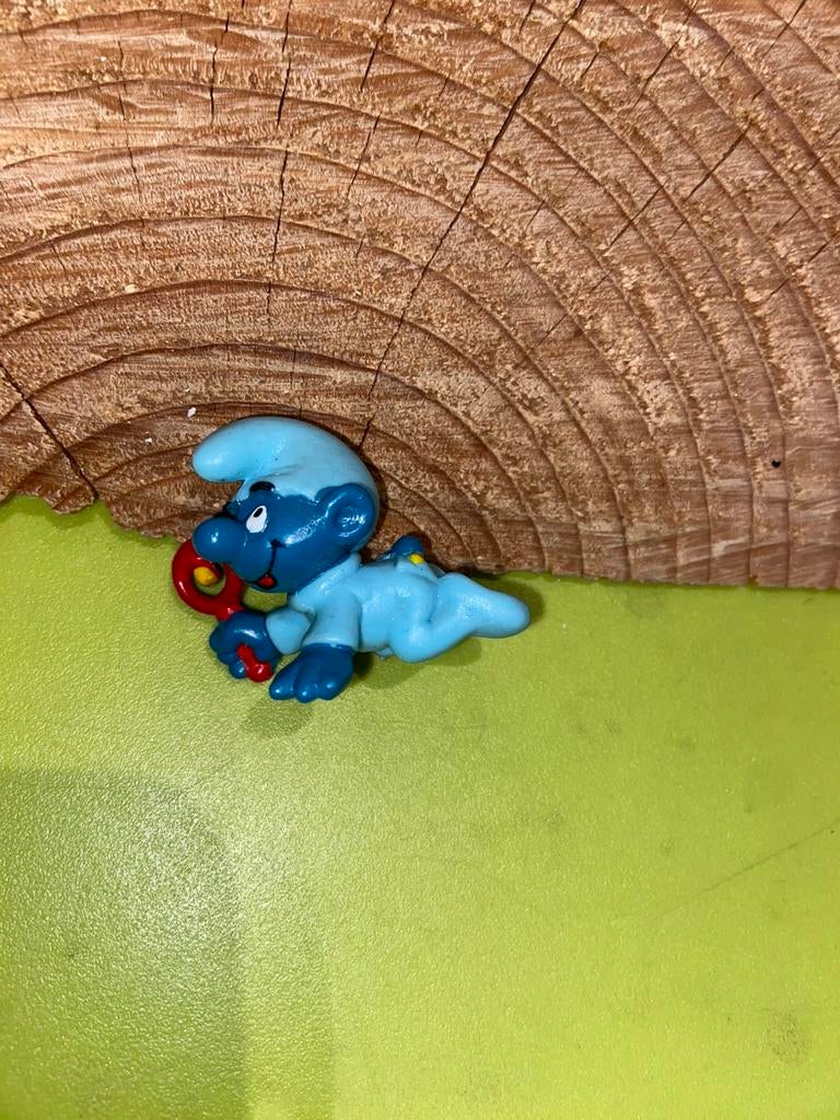 Smurfen baby smurf blauw, Verzamelen, Ophalen of Verzenden, Zo goed als nieuw
