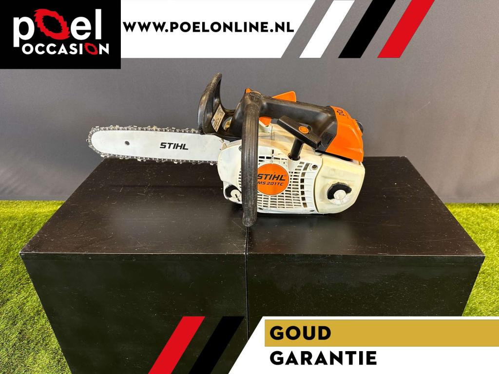 STIHL MS 201 TC-M kettingzaag en garantie, Niet ingevuld, Niet ingevuld, Nieuw, Ophalen of Verzenden