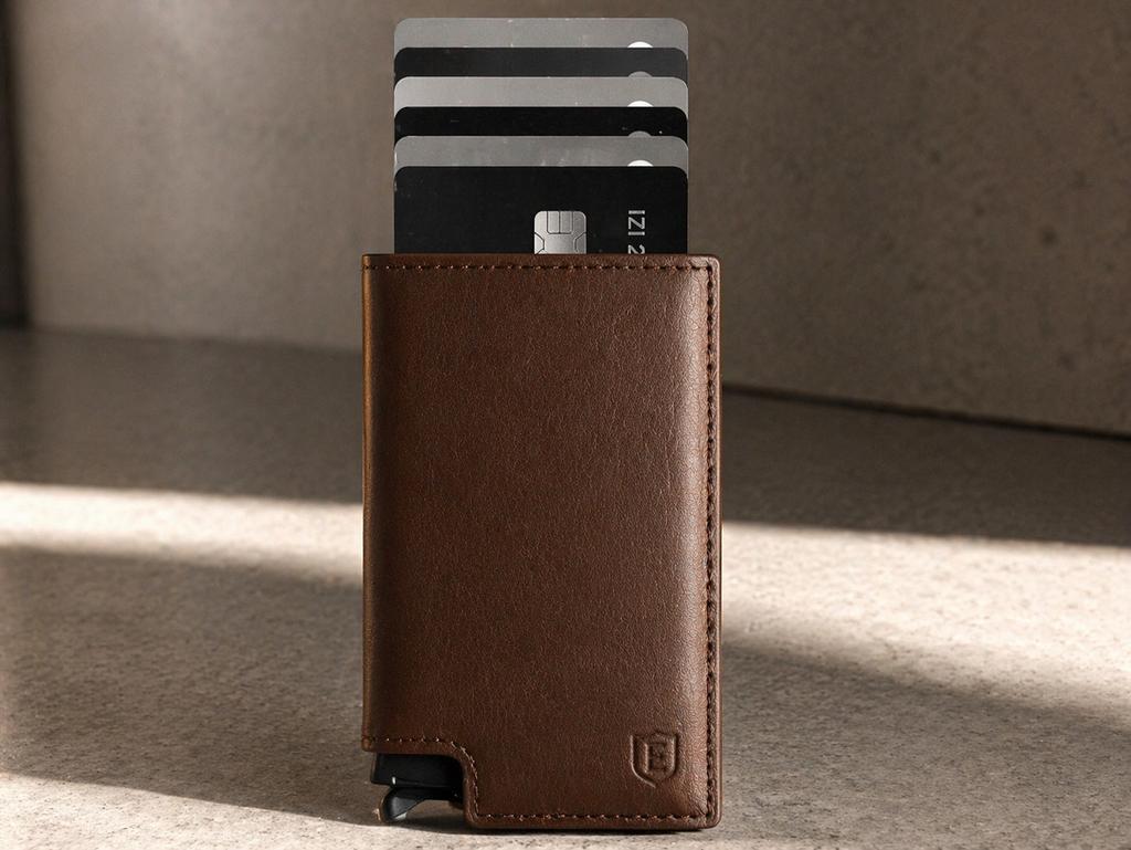 💳 Ekster wallet bruin– RFID bescherming - nieuw, in plastic, Bruin, Nieuw, Leer, Ophalen