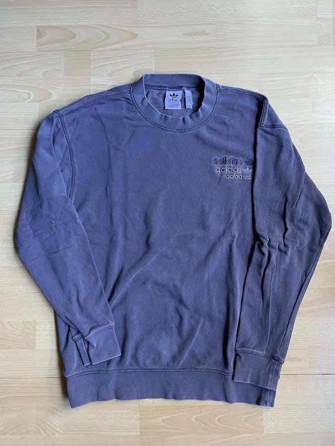 Adidas pigment dye paarse sweater | M, Kleding | Heren, Truien en Vesten, Maat 48/50 (M), Paars, Ophalen of Verzenden, Adidas