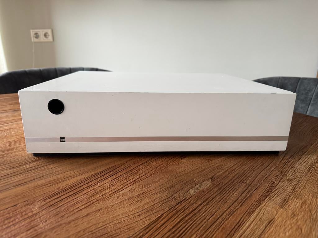 Vintage opberger lp’s Dual 1209 onderstel, Ophalen of Verzenden, Gebruikt