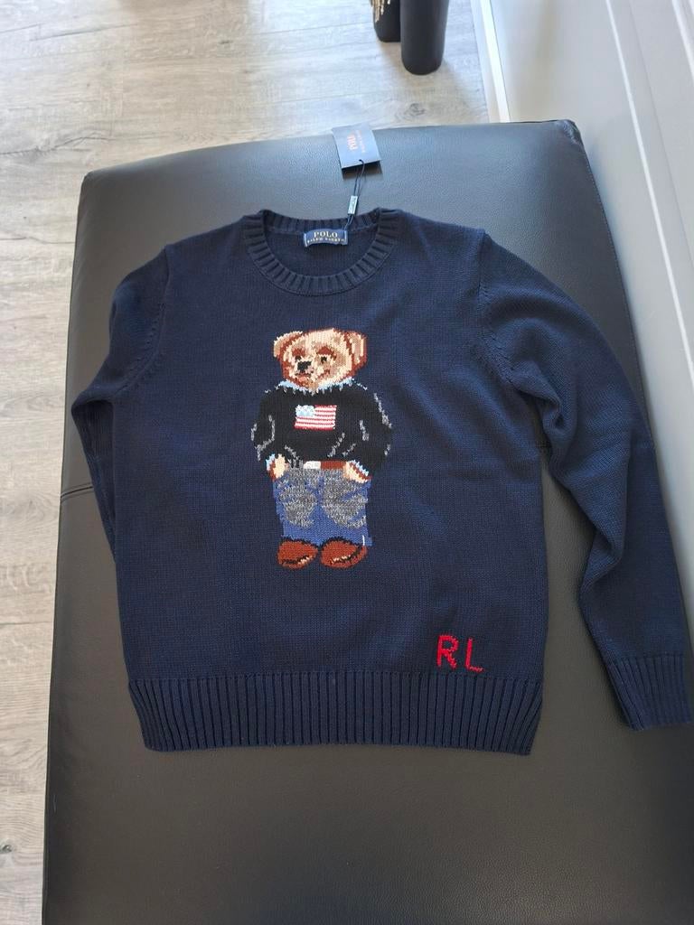 Ralph lauren polobear trui, Ophalen of Verzenden, Zo goed als nieuw, Maat 38/40 (M)
