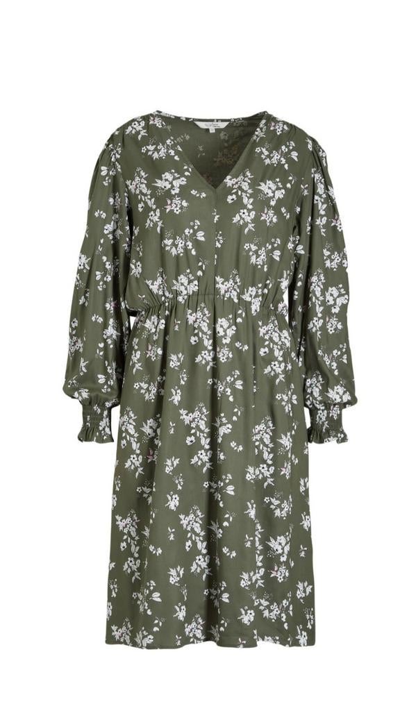 Miljuschka jurk olijfgroen maat 44, Kleding | Dames, Miljuschka, Maat 42/44 (L), Ophalen of Verzenden, Zo goed als nieuw